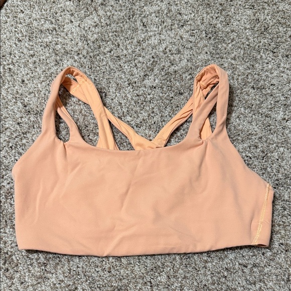 Athleta Apricot Sports Bra - Picture 1 of 4